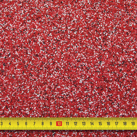 Red Coloured Quartz Blend 06