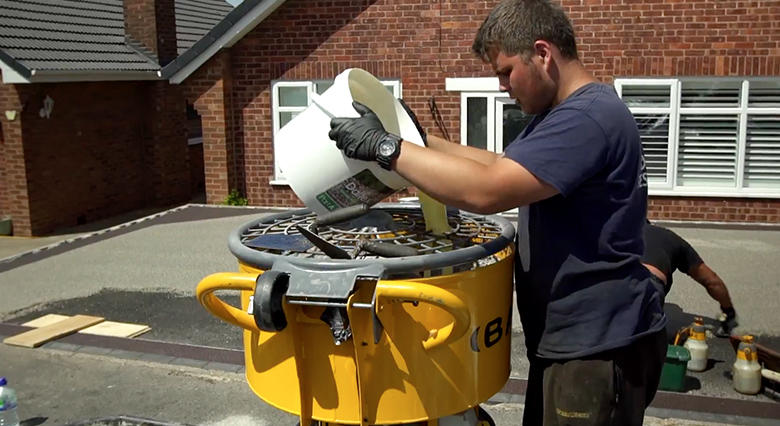 Forced-Action-Mixer-Resin-Bound